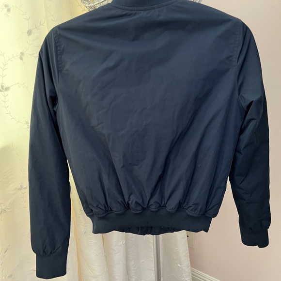 Aritzia TNA Navy Blue Bomber Padded Jacket - Picture 3 of 3